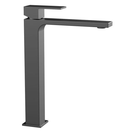 Смеситель для раковины Cube VBF-1C02GM однорычажный, вороненая сталь, артикул VBF-1C02GM