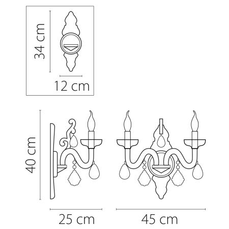 Бра Artifici Lightstar Premium 719628, артикул 719628