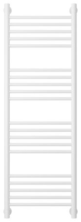 Полотенцесушитель водяной "Богема+" прямая 1200х400 (Матовый Белый)
