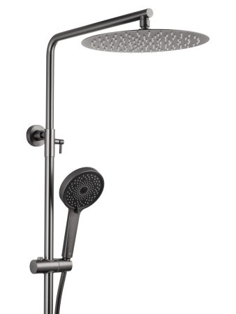 Душевая система WONZON & WOGHAND FRAME, Темный графит (WW-88739010-BGM), артикул WW-88739010-BGM