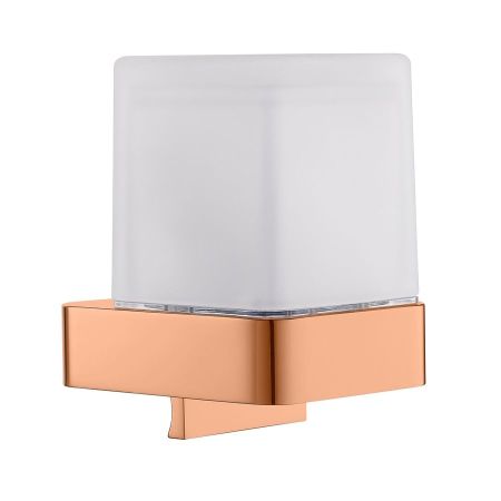 Стакан для ванной комнаты Rav Slezak NIL NLA0304ZRK, розовое золото брашированное, артикул NLA0304ZRK