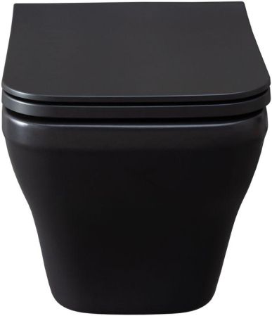 Чаша подвесного унитаза Allen Brau Infinity 4.21011.31 черный матовый, артикул 4.21011.31