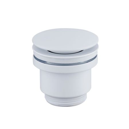 Донный клапан Lemark универсальный, белый матовый (LM8500MW), артикул LM8500MW