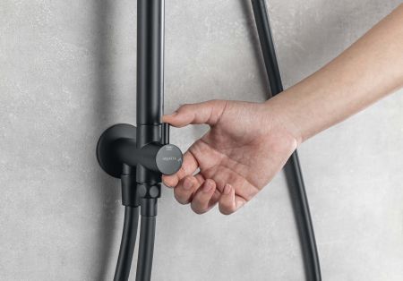 Душевая система 3jet 250мм AQUATEK Reno AQ2046MB, артикул AQ2046MB