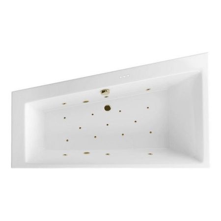 Ванна EXCELLENT Sfera 170x100 (левая) "RELAX" (бронза), артикул WAEX.SFL17.RELAX.BR