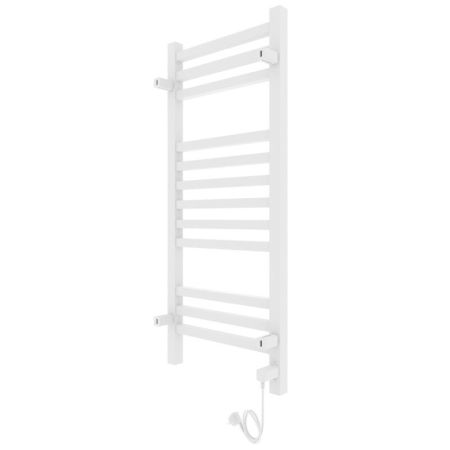 Полотенцесушитель электро "Астор ЧК12 350х900", белый муар, левый