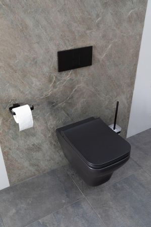 Чаша подвесного унитаза Allen Brau Infinity 4.21011.31 черный матовый, артикул 4.21011.31