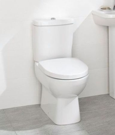 Унитаз с бачком напольный Jacob Delafon Panache E1370-00+E1368-00 Белый