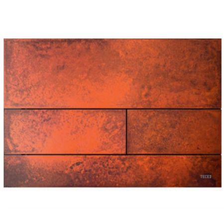 Клавиша смыва, TECE, TECEsquare II, для унитаза, ширина, мм-220, глубина, мм-3, высота, мм-150, тип смыва-двойной, тип управления-механический, материал-металл, цвет-pжавая сталь, артикул 9240845