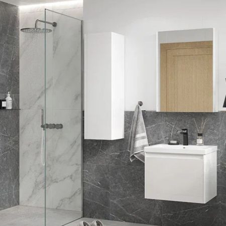 Тумба под раковину подвесная Velvex Klaufs tp.KLA.COM.60.1Y, 60 см, артикул tp.KLA.COM.60.1Y