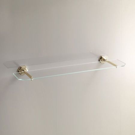 Devon&Devon Jubilee Полочка стеклянная, золото, артикул JB110OT