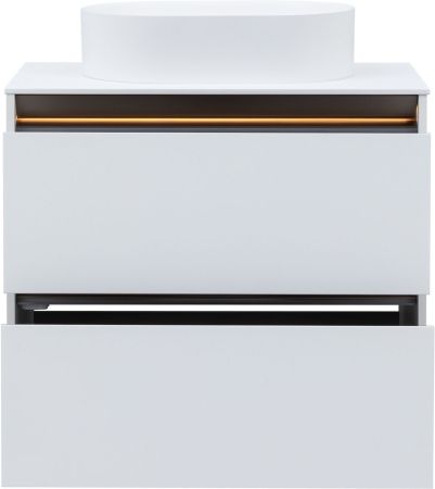 Тумба под раковину Allen Brau Activity 80 1.34012.WM белый матовый/олива браш, артикул 1.34012.WM