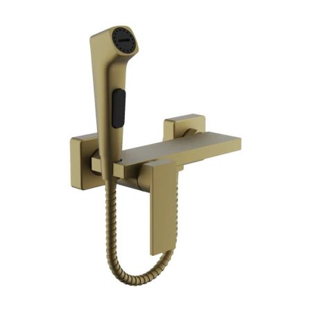 Гигиенический душ со смесителем BELZ B55653-5, матовое золото