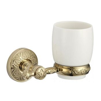 Стакан для ванной комнаты Savol S-005858B, золото