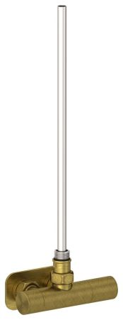 Вентиль 1х1/2" угловой маховик-скрытый EU50 правое (Состаренная БРОНЗА), артикул 05-1425-1234