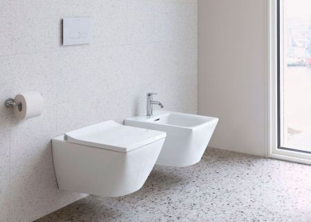 Биде Duravit Viu 2292150000 подвесное Белое, артикул 2292150000