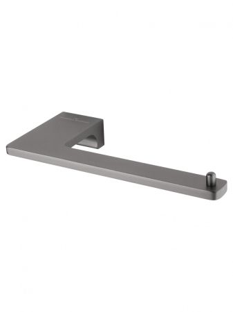 Держатель для туалетной бумаги без крышки WONZON & WOGHAND ECLIPSE, Темный графит (WW-9116-GM), артикул WW-9116-GM