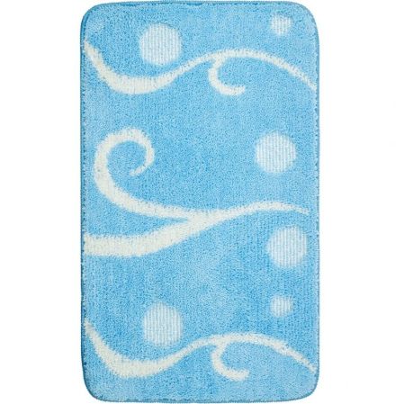 Коврик для ванной комнаты Fora 75х45 FOR-LD95BL Italy Голубой, артикул FOR-LD95BL