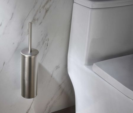 Щетка для туалета настенно-напольная Timo Saona никель (13161/13), артикул 13161/13