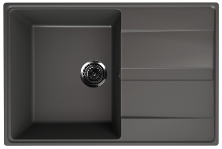 Мойка ULGRAN Quartz асфальт (Prima 750-09), артикул Prima 750-09