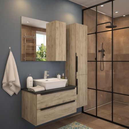 Раковина чаша Maretti SF13NS80-844, белая, артикул SF13NS80-844