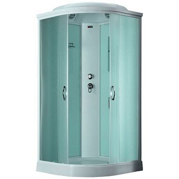 Душевая кабина Timo Eco TE-0709 P 90x90 профиль Белый стекло матовое