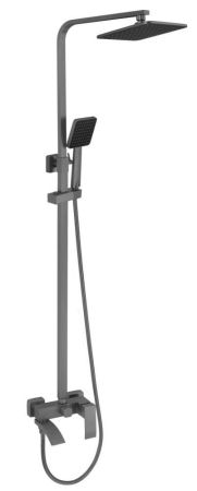 Душевая система Fmark FS8645-1Q, графит, артикул FS8645-1Q