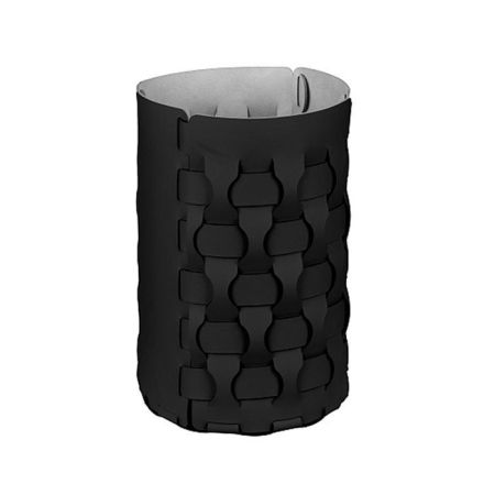 Colombo Adj Корзина для мусора Dubai,см , цвет: черный/серый, артикул BADJ2235-0103