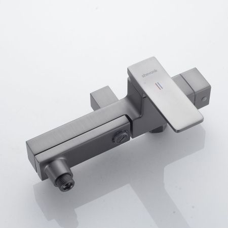 Душевая система Shevanik S4636T, оружейная сталь, артикул S4636T