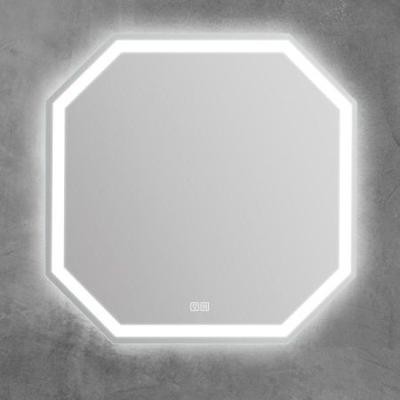 Зеркало BelBagno SPC-OTT-800-800-LED-TCH-WARM