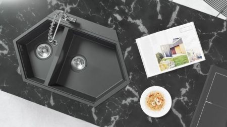 Кухонная мойка KitKraken Creek White 90 Белая, артикул Y-900M.9010