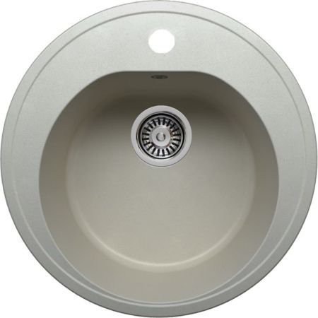 Кухонная мойка Polygran F-08 №14 51 Серая, артикул F-08 №14 (Серый)