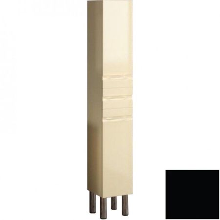 Шкаф пенал SanVit Прима 30 pprim в цвете Ral прямые ручки Черный глянец, артикул pprim