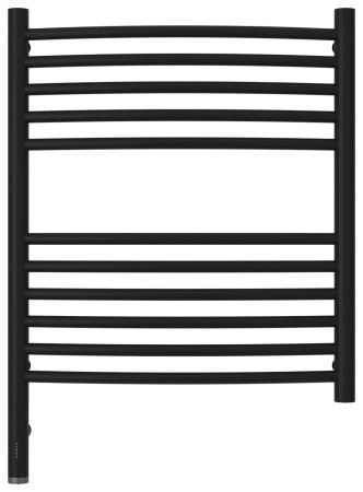 Полотенцесушитель, Сунержа, Богема 3.0, электрический, ширина, мм-532, глубина, мм-103, высота, мм-600, подключение-слева, электрокомплект-МЭМ, мощность, Вт-300, материал-нержавеющая сталь, цвет-черный матовый