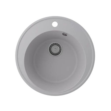 Кухонная мойка Ulgran Quartz Nora 485-04, платина, артикул Nora 485-04