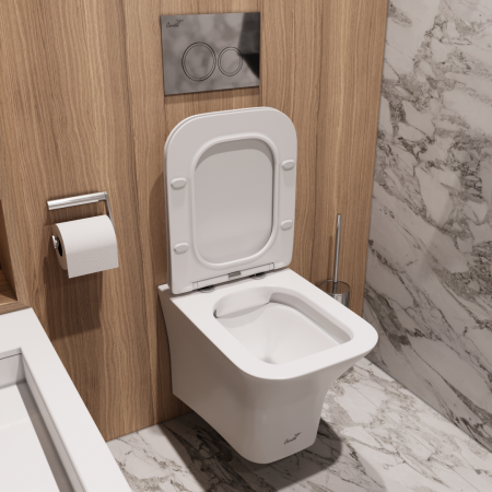 Унитаз VETTORE Aria MW подвесной, матовый белый Cerutti SPA CT9242 Унитаз VETTORE Aria MW подвесной, матовый белый Cerutti SPA CT9242