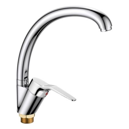 Смеситель для кухни Haiba HB4163-2, хром, артикул HB4163-2