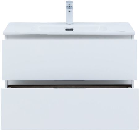 Мебель для ванной Aquanet Алвита New 80 2 ящика, белый матовый, артикул 00274206