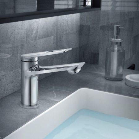 Смеситель для раковины Haiba HB10595, хром, артикул HB10595