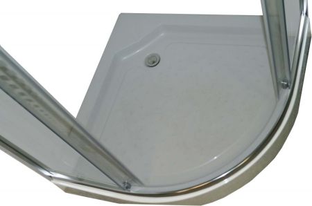 Душевой уголок Parly Z911 90х193 профиль Полированный алюминиевый стекло прозрачное