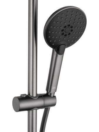 Душевая система WONZON & WOGHAND CLICK, Темный графит (WW-N3S962-BGG), артикул WW-N3S962-BGG