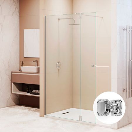 Душевая перегородка RGW WA-054 (WA-010 + Z-072) (Прозрачное, 700), артикул 351005473-11