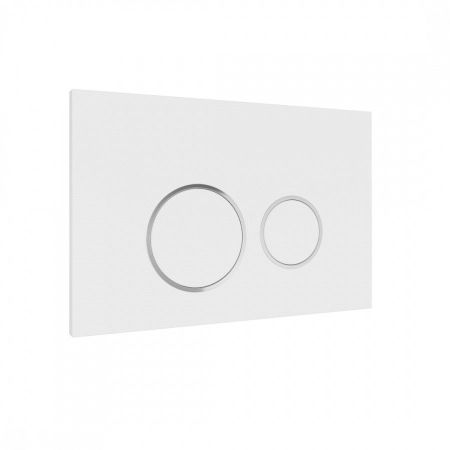 Клавиша смыва Maretti Elena AC12EA-746, белый/хром, артикул AC12EA-746