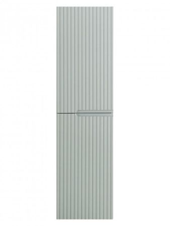 DUET Шкаф подвесной с двумя распашными дверцами с доводчиками, с двумя полками, универсальный, Серый жемчужный, 400x300x1500, DUET-1500-2A-SC-GPR-P, артикул DUET-N-1500-2A-SC-GPR-P