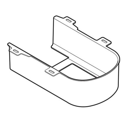 TOTO SG Пластиковая декоративная панель для подвесного унитаза CW512YR, цвет: белый