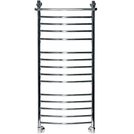 Водяной полотенцесушитель Ника Arc ЛД/ВП (г2) 120x40 с полкой Хром, артикул ЛД/ВП (г2) 120x40