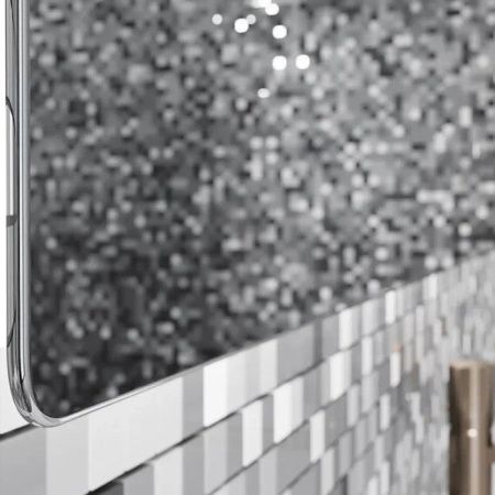 SALINI Зеркало для ванны OMBRA с LED подсветкой 1000х900х25 мм, влагостойкое AGC Сrystalvision, сенс выкл, крепления,обогрев, антизапот SALINI Зеркало для ванны OMBRA с LED подсветкой 1000х900х25 мм, влагостойкое AGC Сrystalvision, сенс выкл, крепления,обогрев, антизапот