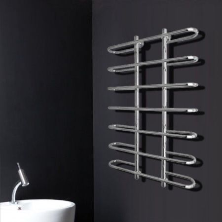 Водяной полотенцесушитель Ника Mix Вираж 120x60 Хром, артикул ВИРАЖ 120x60