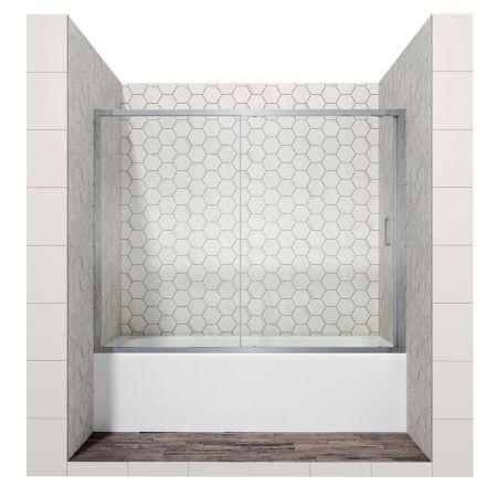 Шторка для ванны Ambassador Bath Screens 16041104, с раздвидной дверью, 150 см, артикул 16041104
