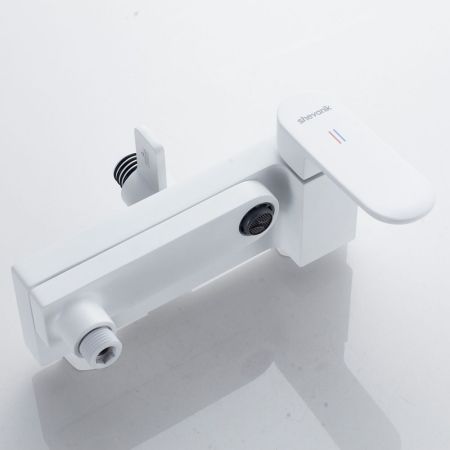 Душевая система Shevanik S4536C, белый